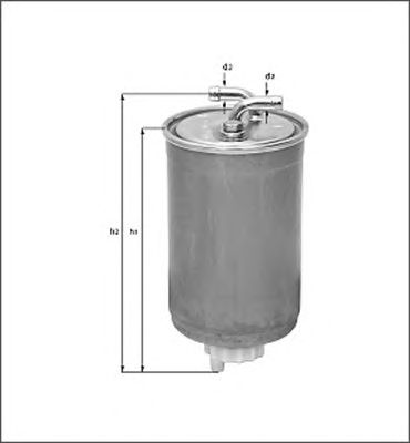 MAGNETI MARELLI 154703631060 -  Топливный фильтр